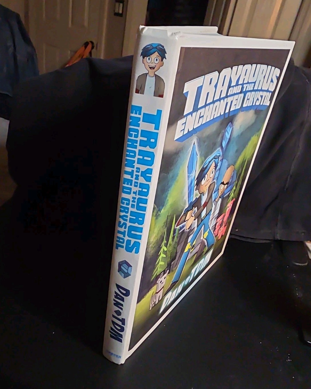 Dan TDM: Trayaurus and the Enchanted Crystal: A Graphic Novel Dan TDM hardcover