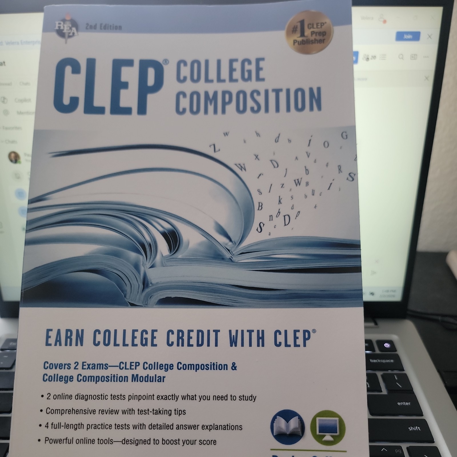Clep Test Preparation Ser.: CLEP® College Composition by Dominic Marulllo,…