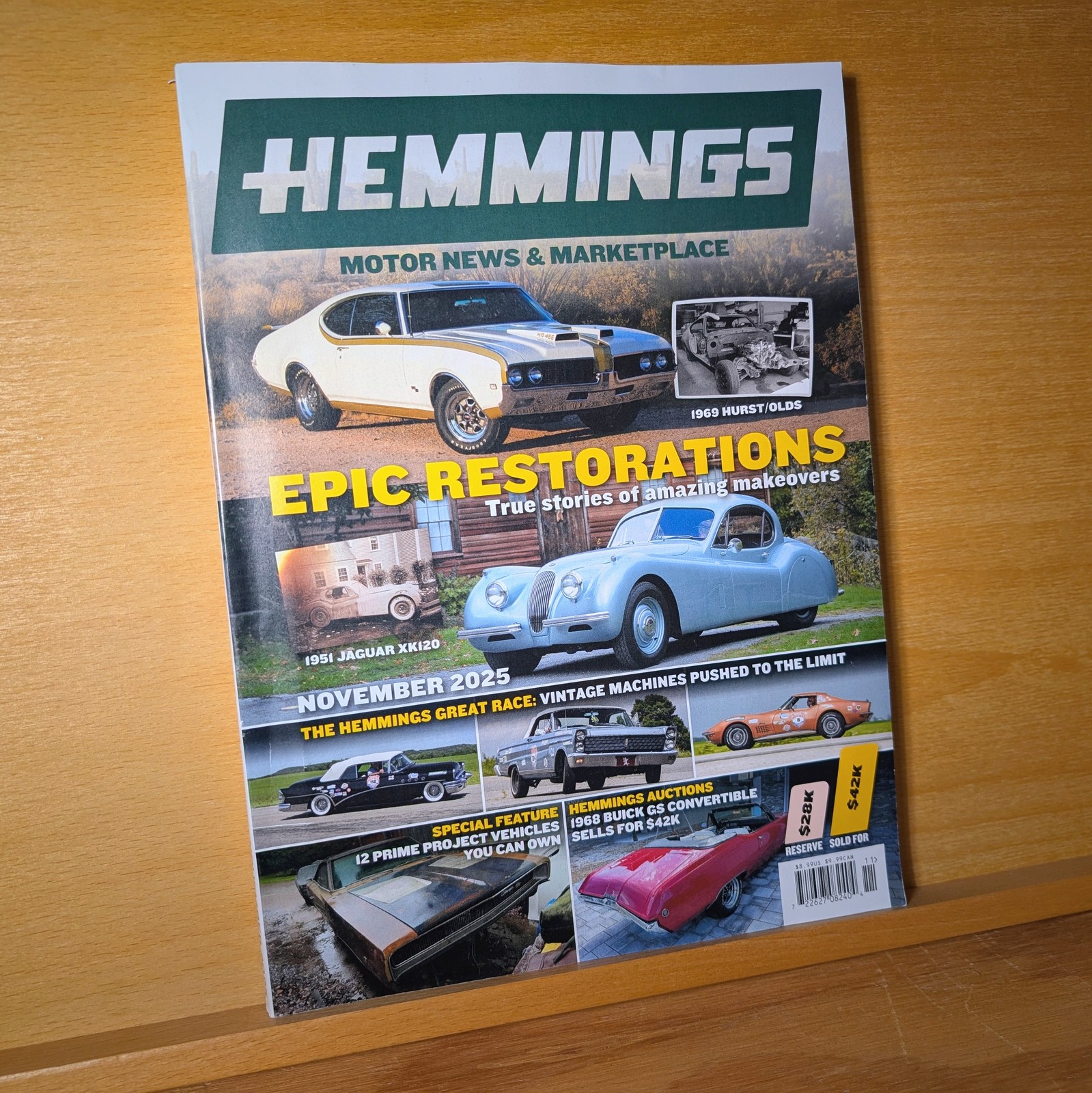 Hemmings Magazine November 2025 Epic Restorations