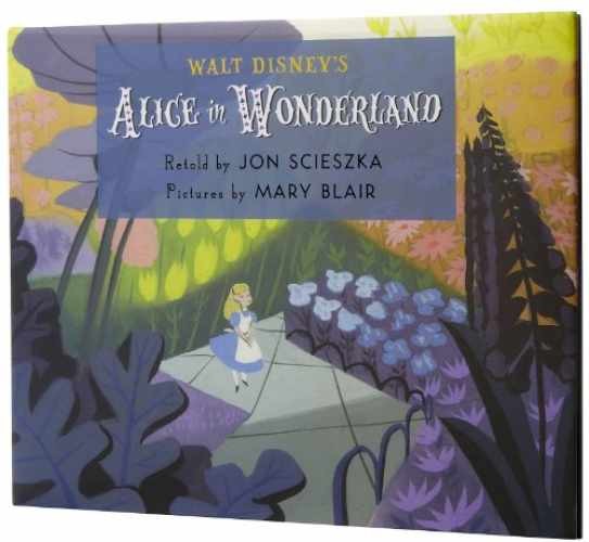 Walt Disney’s Alice in Wonderland – Hardcover, by Scieszka Jon – Very Good b