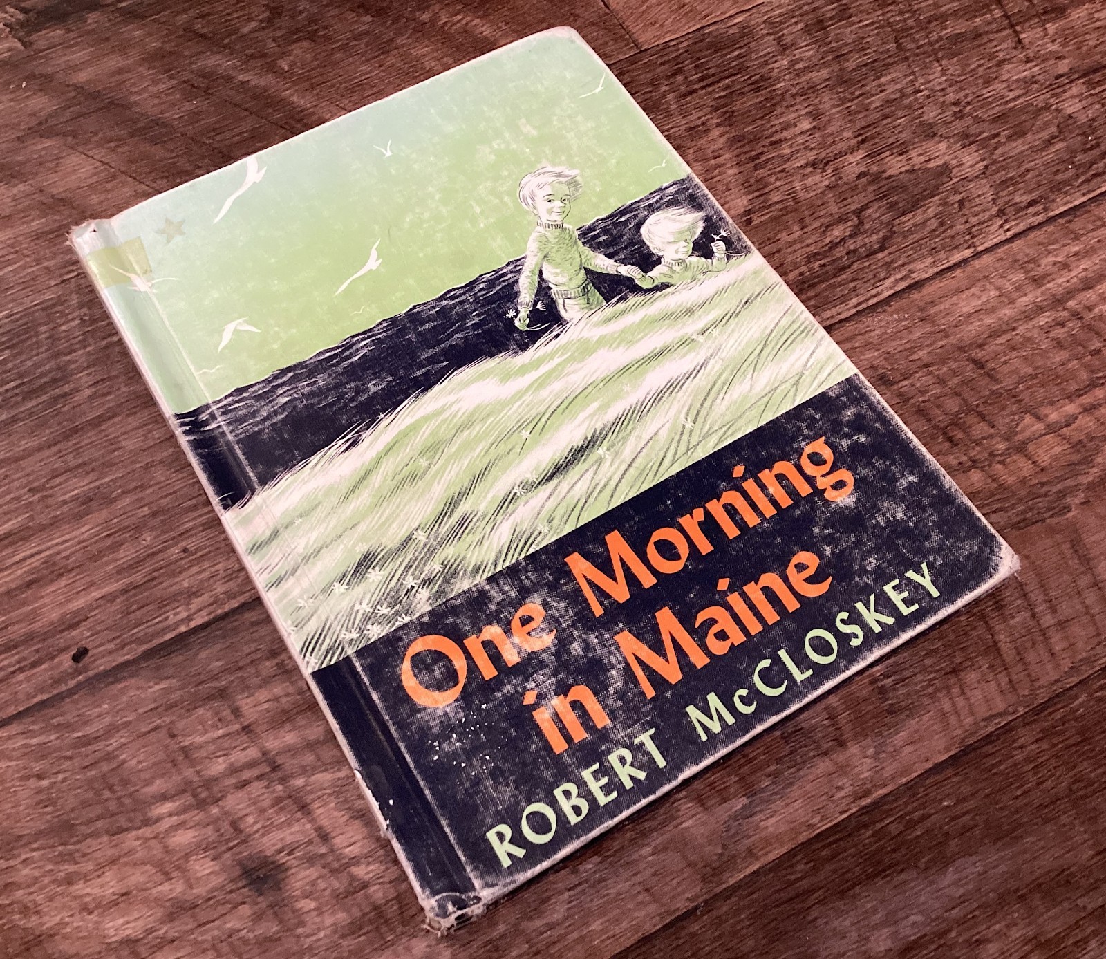 One Morning in Maine, Vintage Children’s Book, Collectible McCloskey, 1968