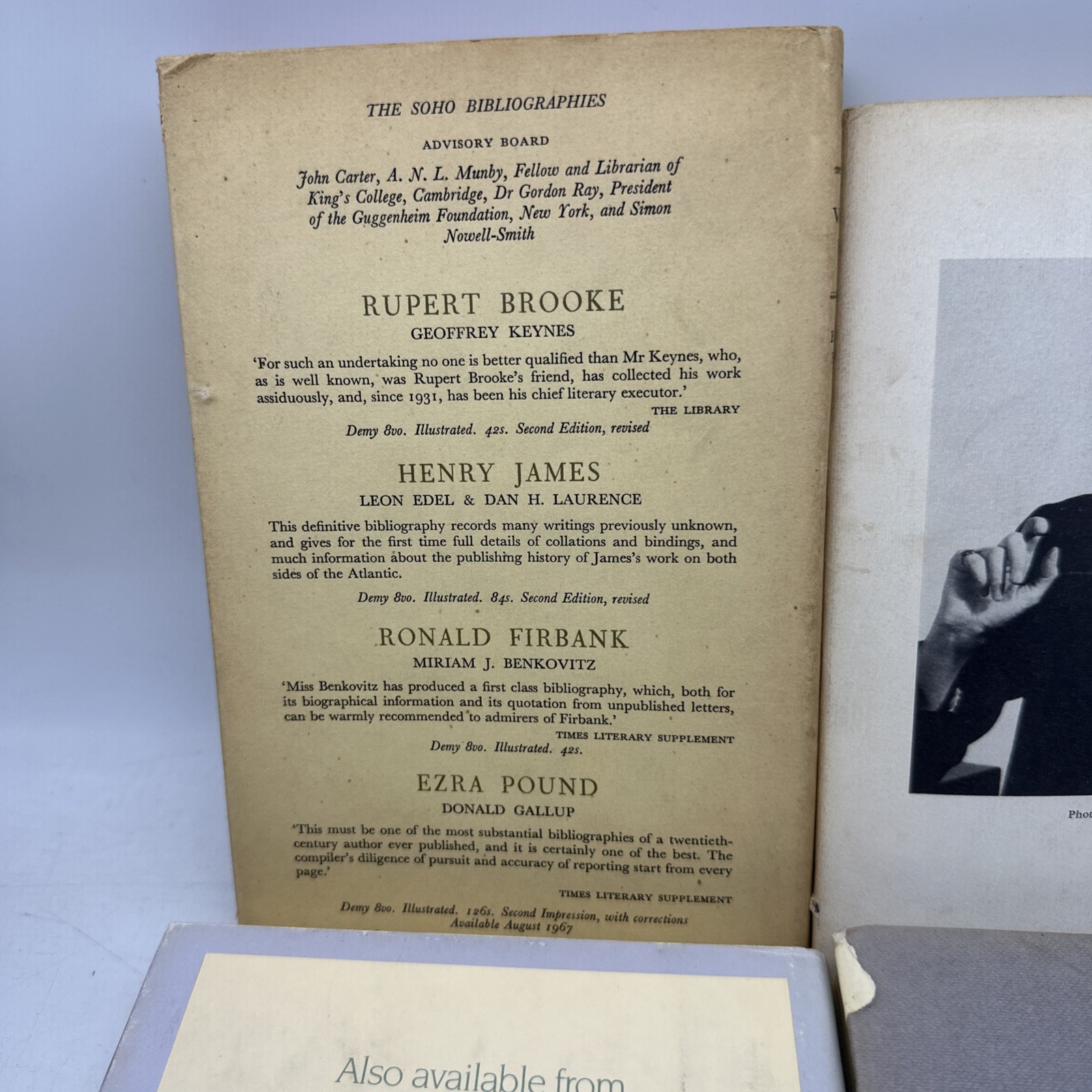 Virginia Woolf Vintage Books 4 Vol Lot 2 First Editions Bloomsbury (AA219)
