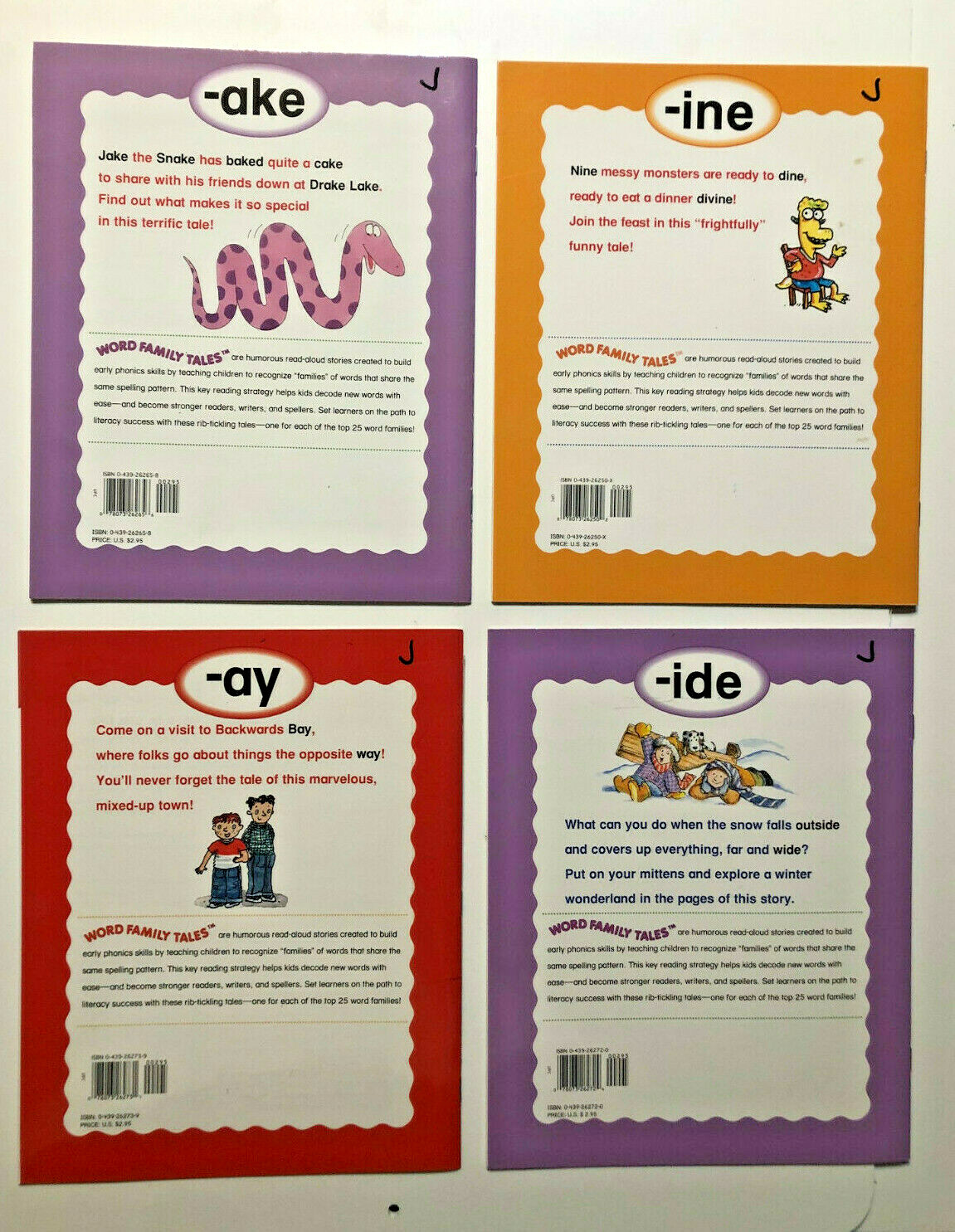 World Family Tales Bundle Elementary Phonics Education by Scholastic USED 2002