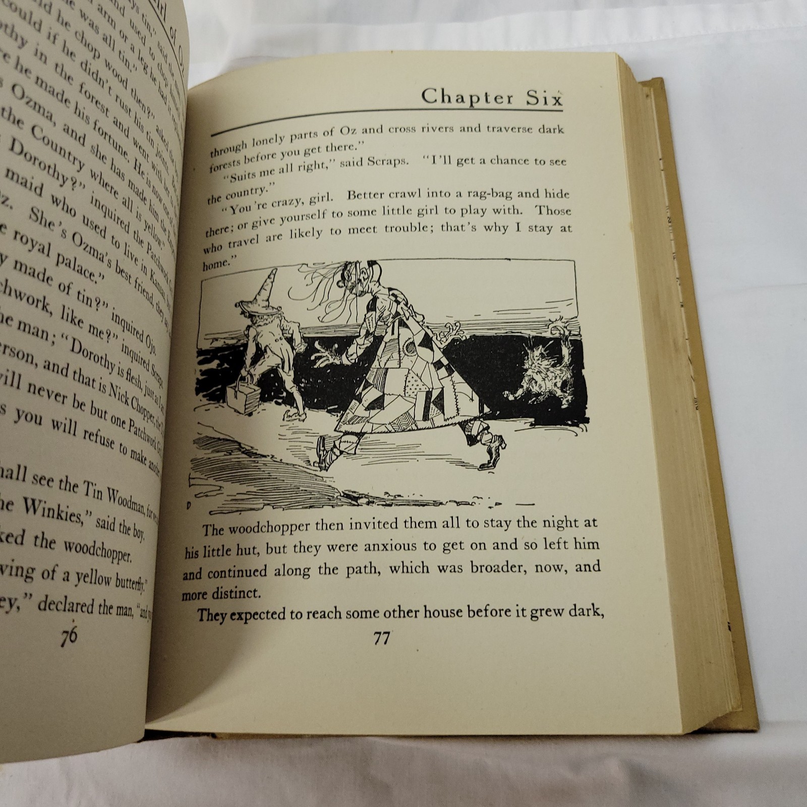 RARE lot of 6 Wizard of Oz Books 1913-1939 Baum land patchwork prince scarecrow!