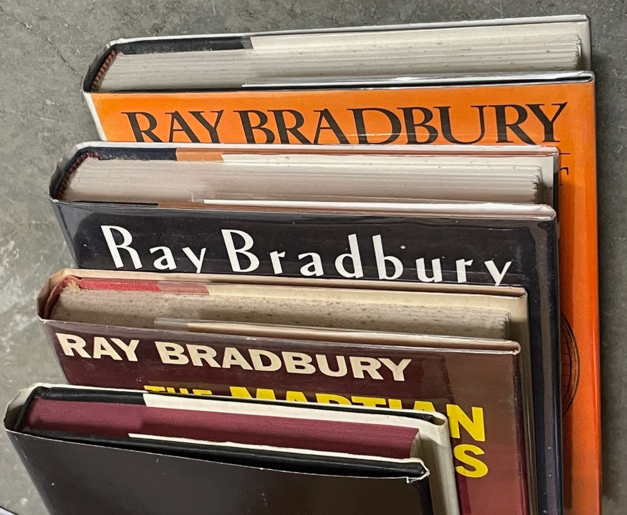 Ray Bradbury / lot of 8 hardcover First & early Editions