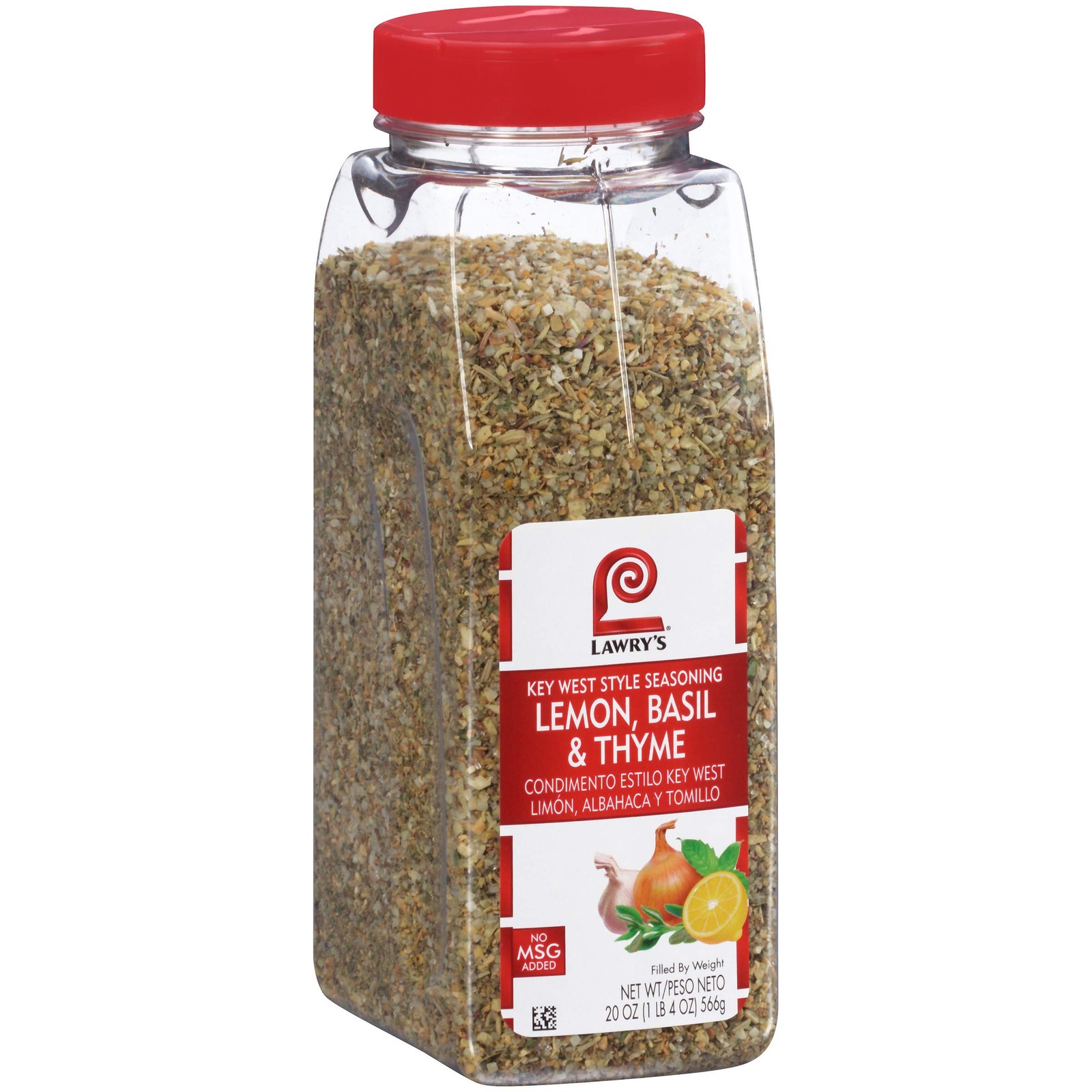 Lawrys Key West Style Lemon, Basil Thyme Seasoning, 20 oz – One 20 Ounce