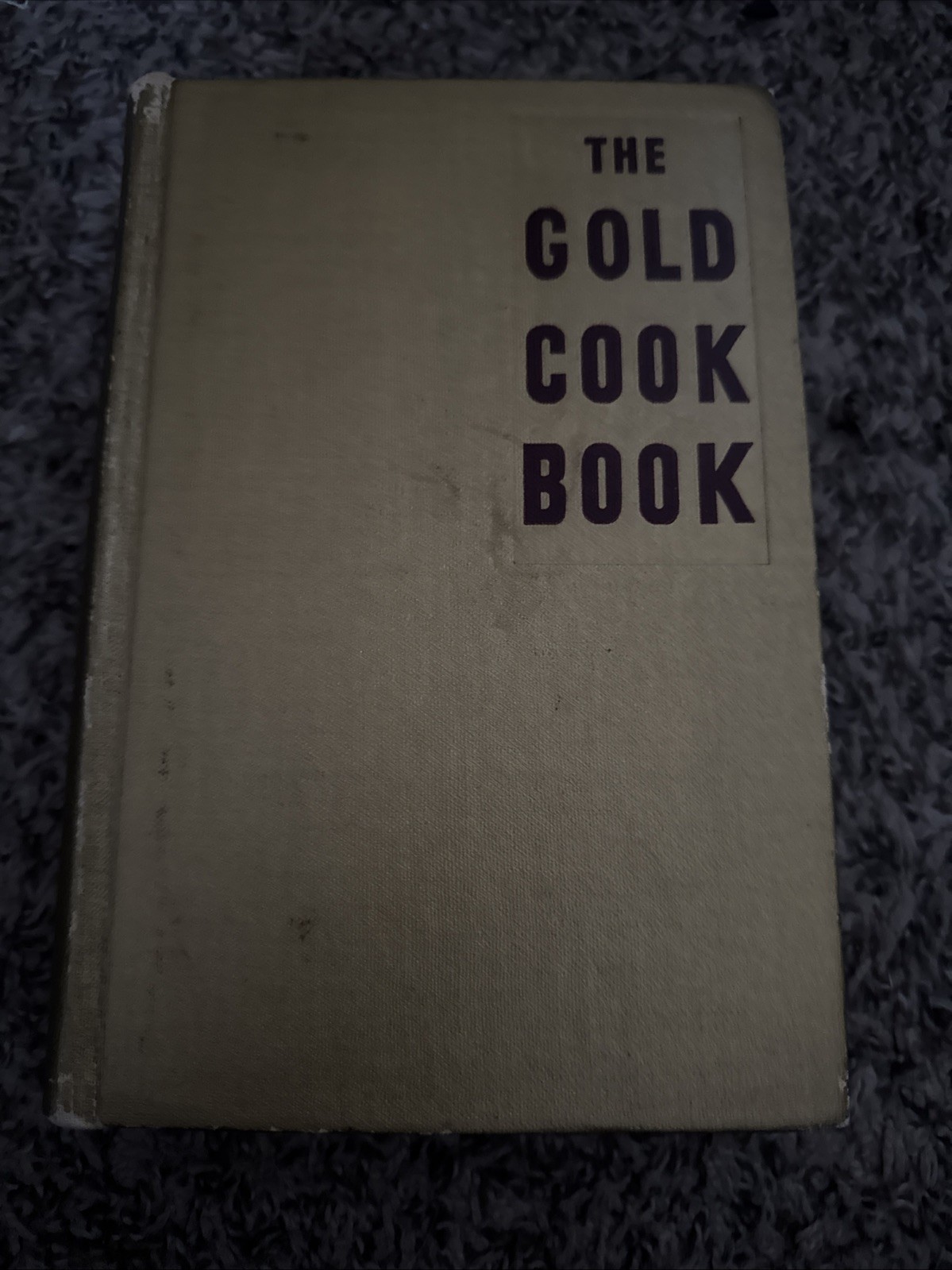 THE GOLD COOK BOOK by LOUIS P DE GOUY 1947 First Edition over 1100 pages