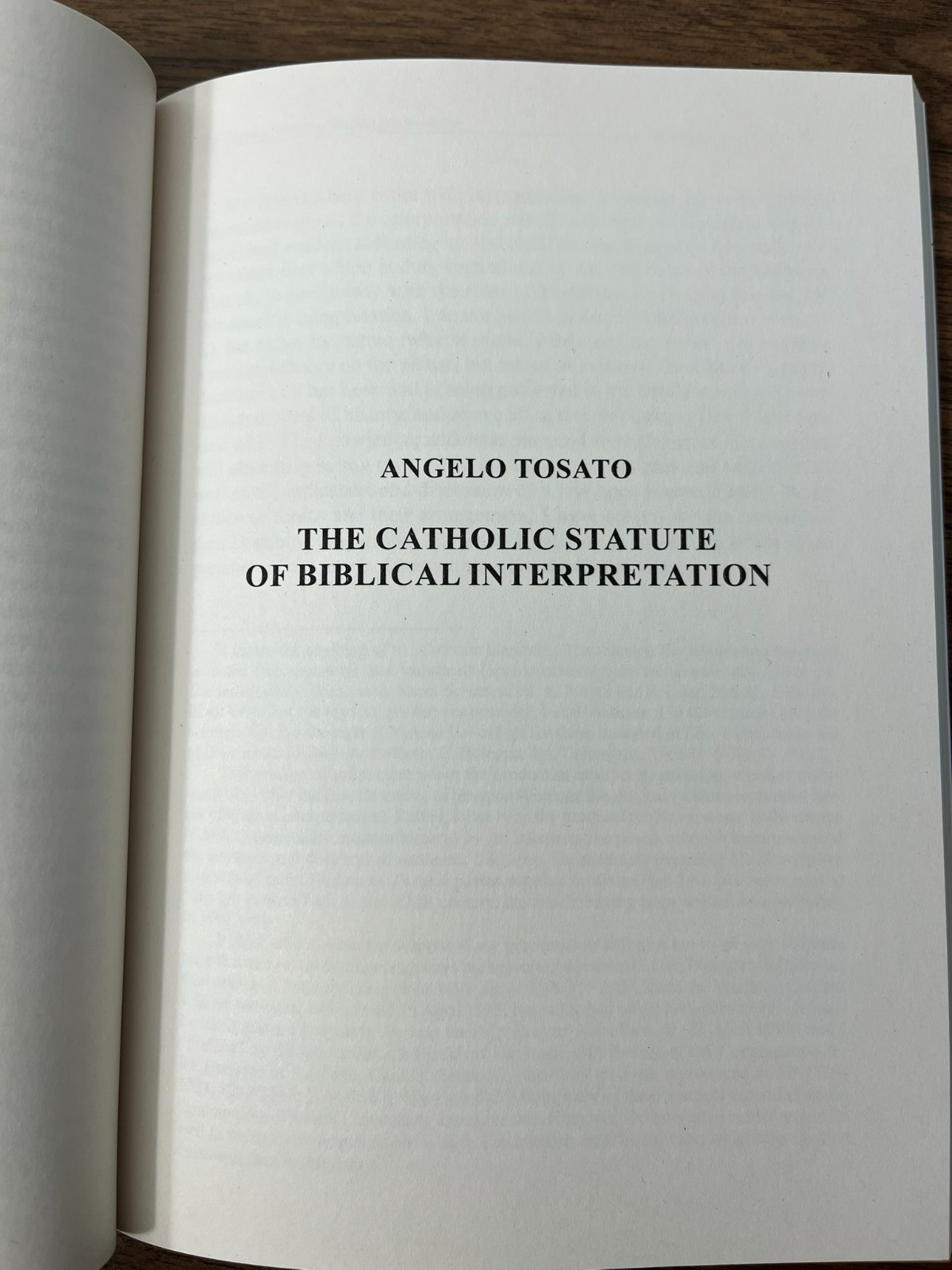 Catholic Biblical Interpretation – SCARCE BOOK – classic, comprehensive THEOLOGY
