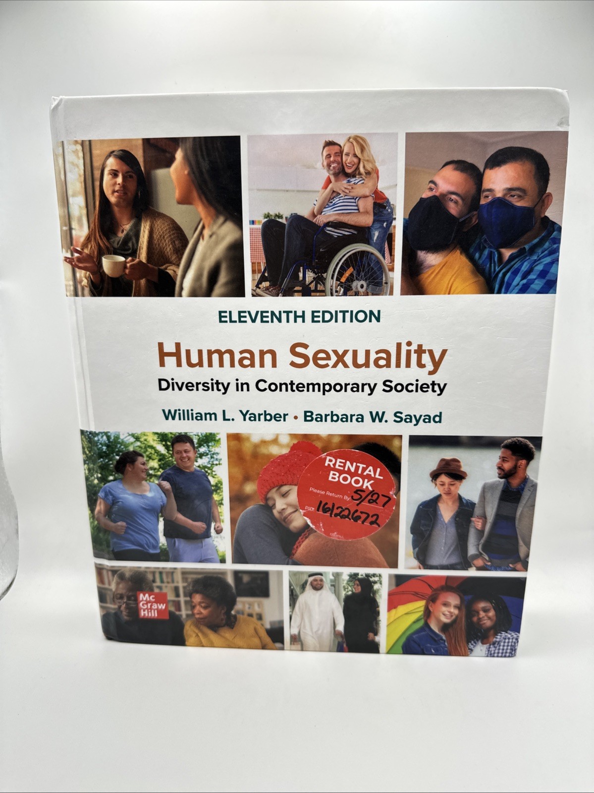 Human Sexuality? Diversity in Contemporary Society 11th Ed (Hardcover ACCEPTABLE