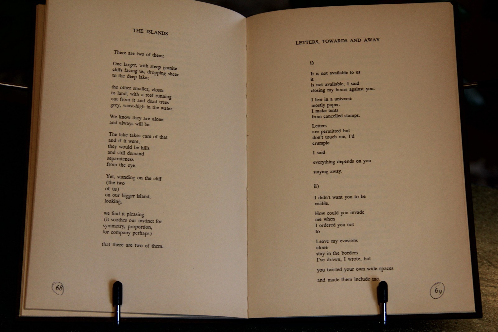 The Circle Game, Margaret Atwood, HC, later printing, 1966, signed by author