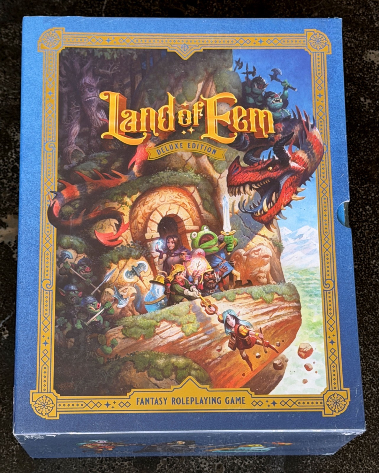 Land of Eem Deluxe Edition Fantasy Role Playing Game RPG Box Set Exalted Funeral
