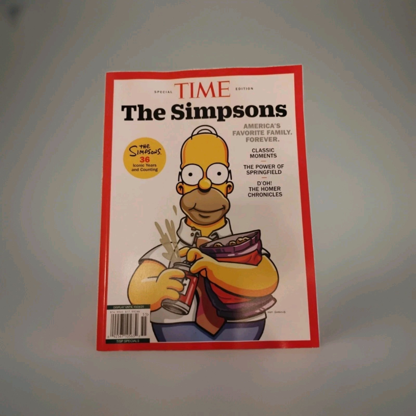 The Simpsons Time Magazine Special Edition 2025 Complete Set Homer Bart 36 Years