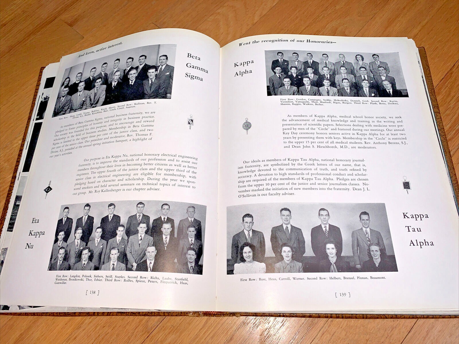 1948 MARQUETTE UNIVERSITY YEARBOOK, THE HILLTOP 336 Pages – No Signatures