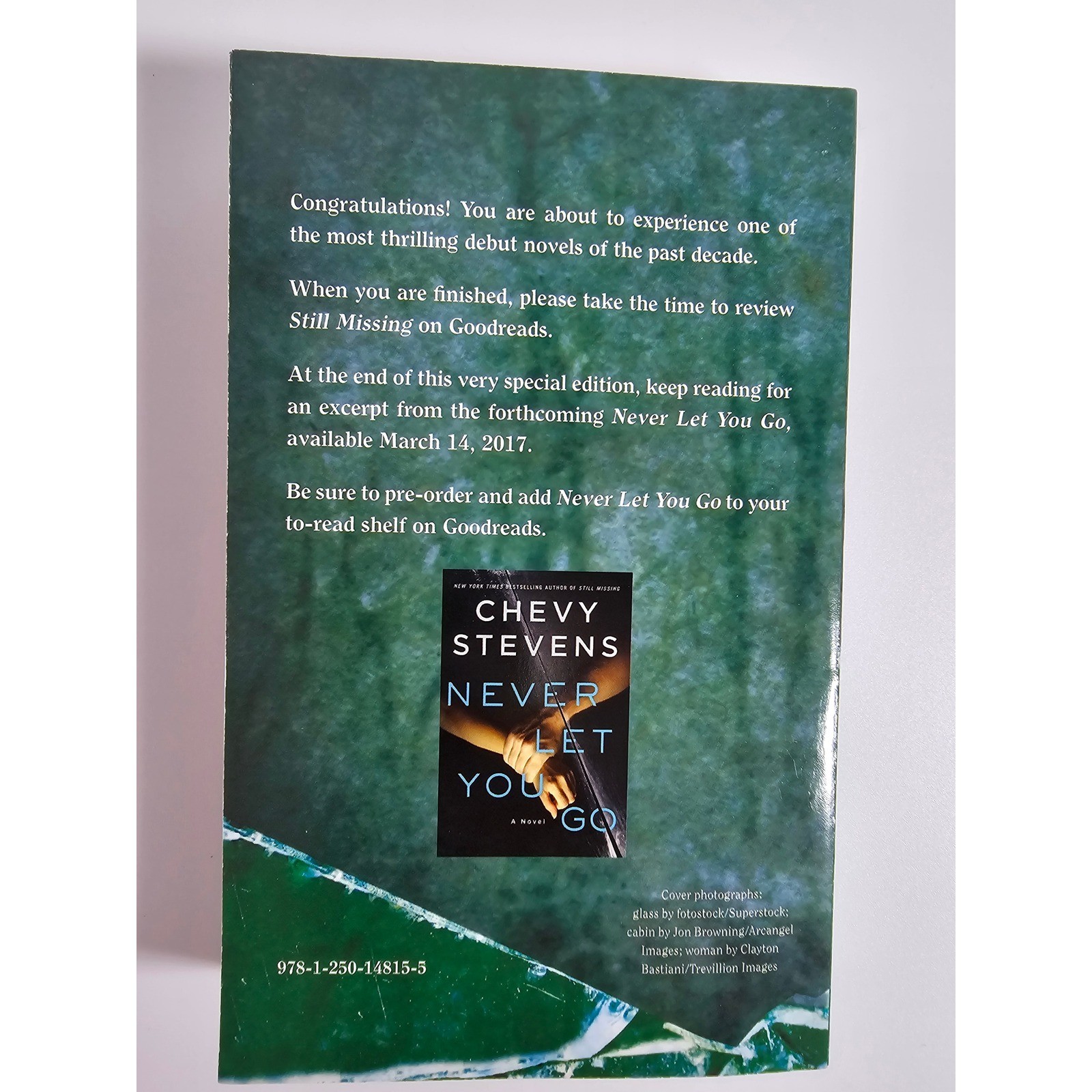 Still Missing Chevy Stevens Paperback Psychological Thriller Mystery Novel