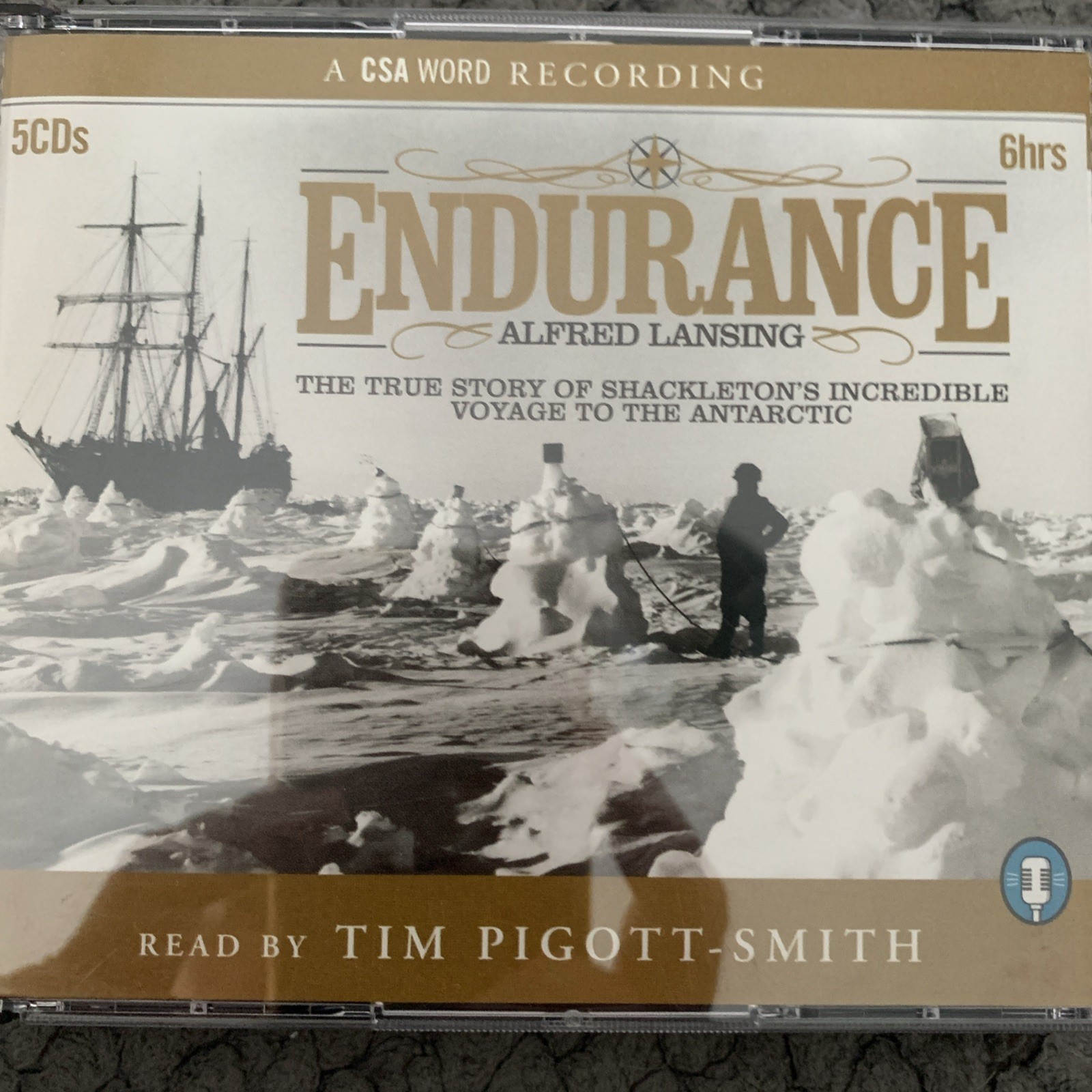 Endurance- Alfred Lansing – 5 CDs Audio – Read Tim Pigott-Smith – RefAB6