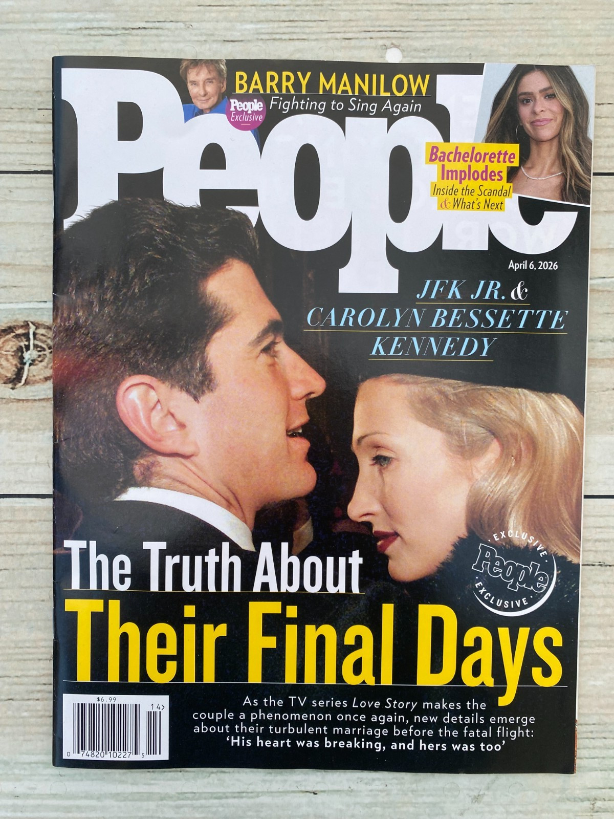 People Exclusive Magazine April 6 / 2026 JFK Jr. & Carolyn Bessette Kennedy