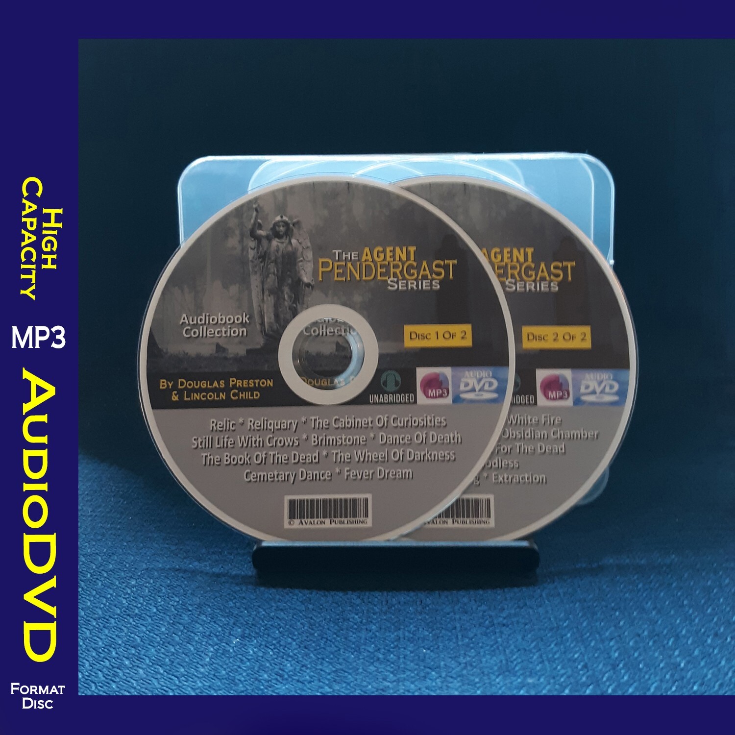 The AGENT PENDERGAST Series By Preston & Childs – 23 MP3 Audiobook Collection