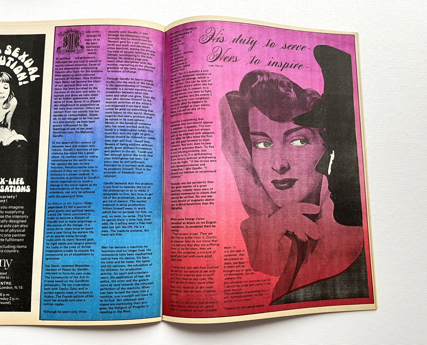OZ MAGAZINE No.35. Brown pig cover variant. Excellent condition.