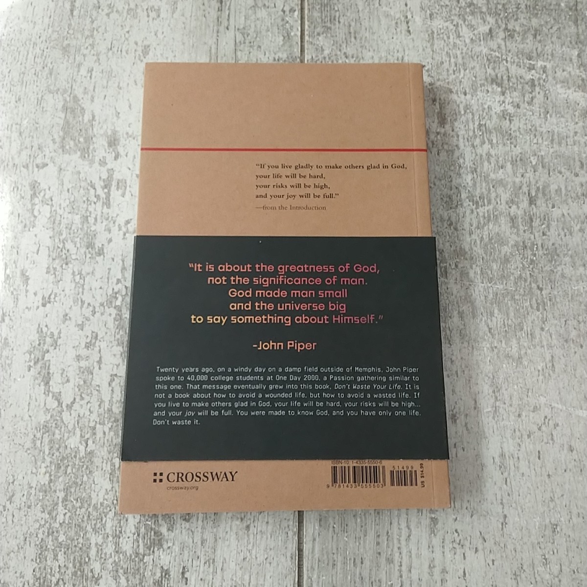 Don’t Waste Your Life (Redesign) by John Piper (2018, Trade Paperback, New
