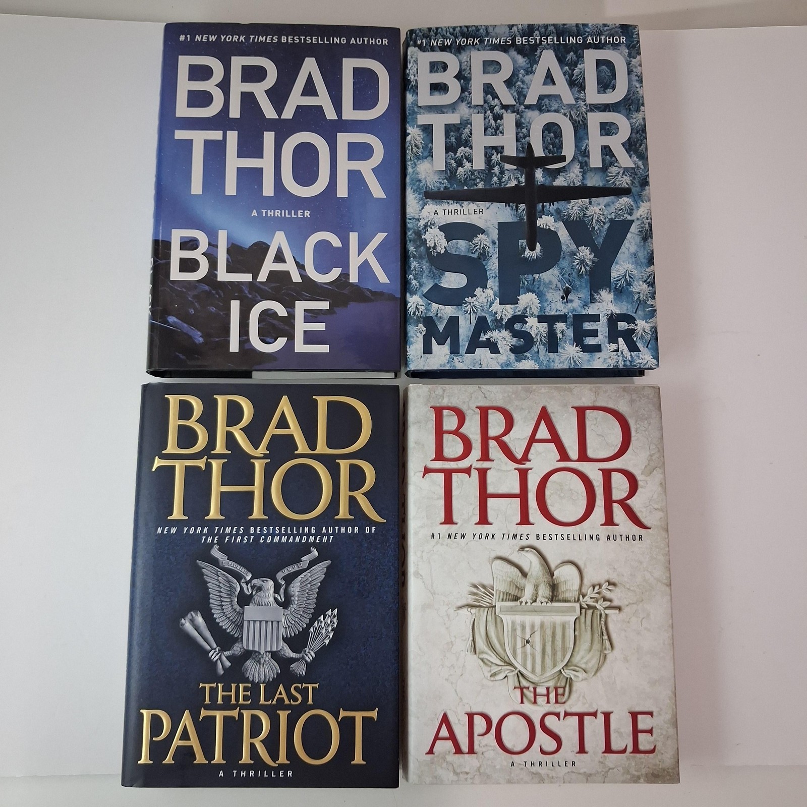 Lot Of 4 Brad Thor Atria Books Multi HC DJ Scot Harvath Thriller Set USA