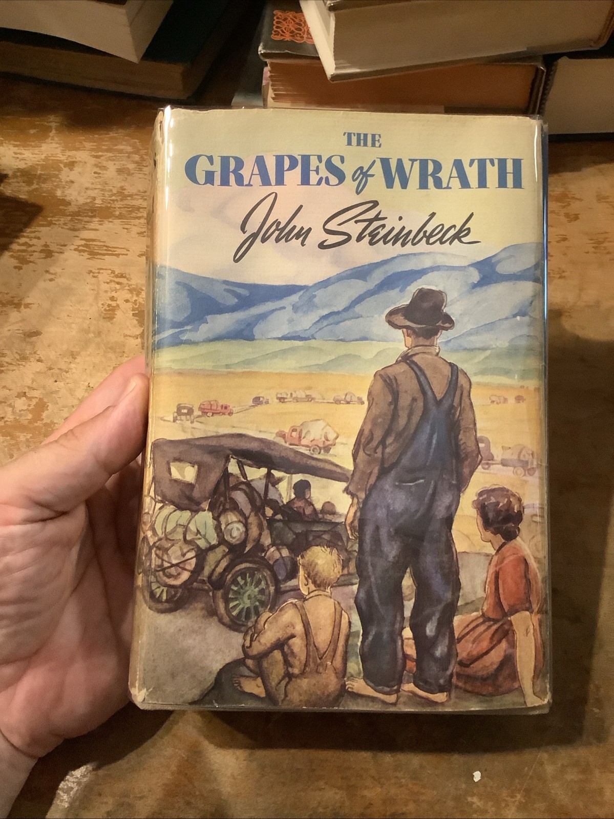 The Grapes Of Wrath John Steinbeck Hardcover Dust Jacket 11th Printing 1940