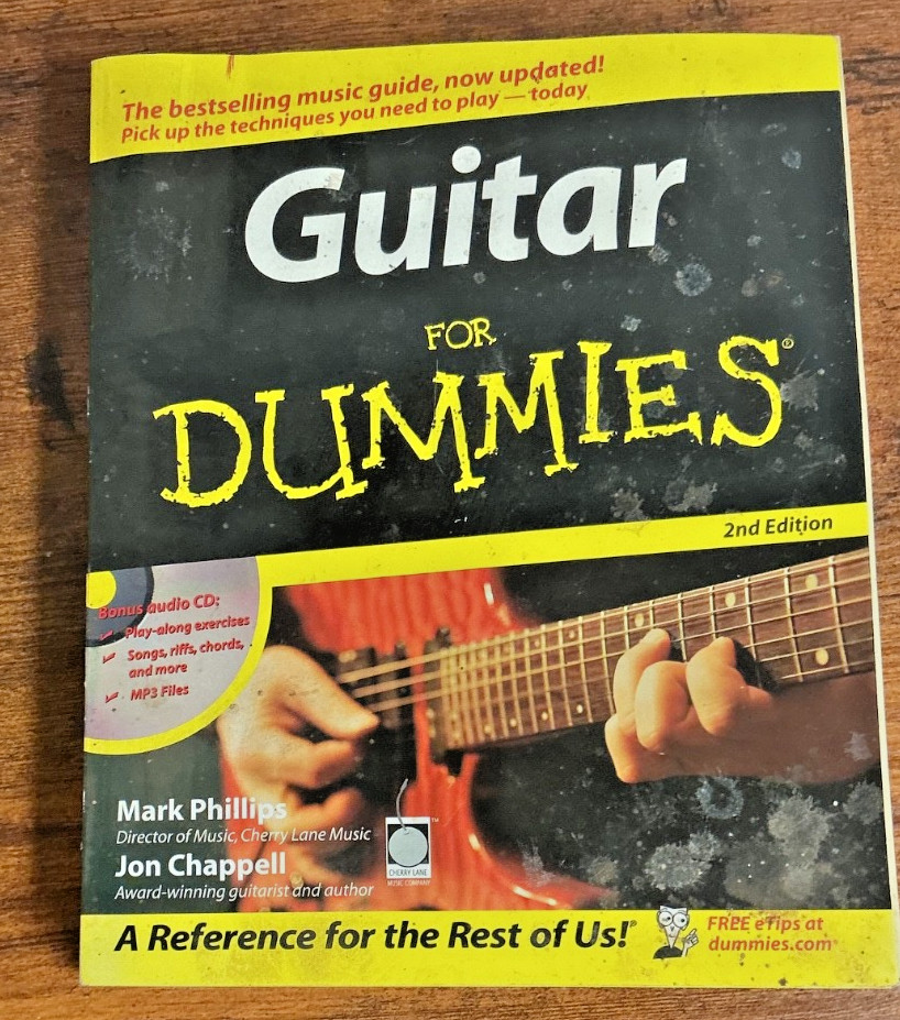 Guitar for dummies 2nd edition w/ cd 336 pages softcover lessons