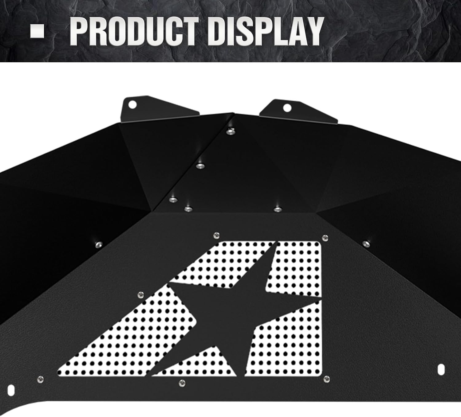 Front & Rear Inner Fender Liners Compatible with 2007-2018 Jeep Wrangler JK & JK