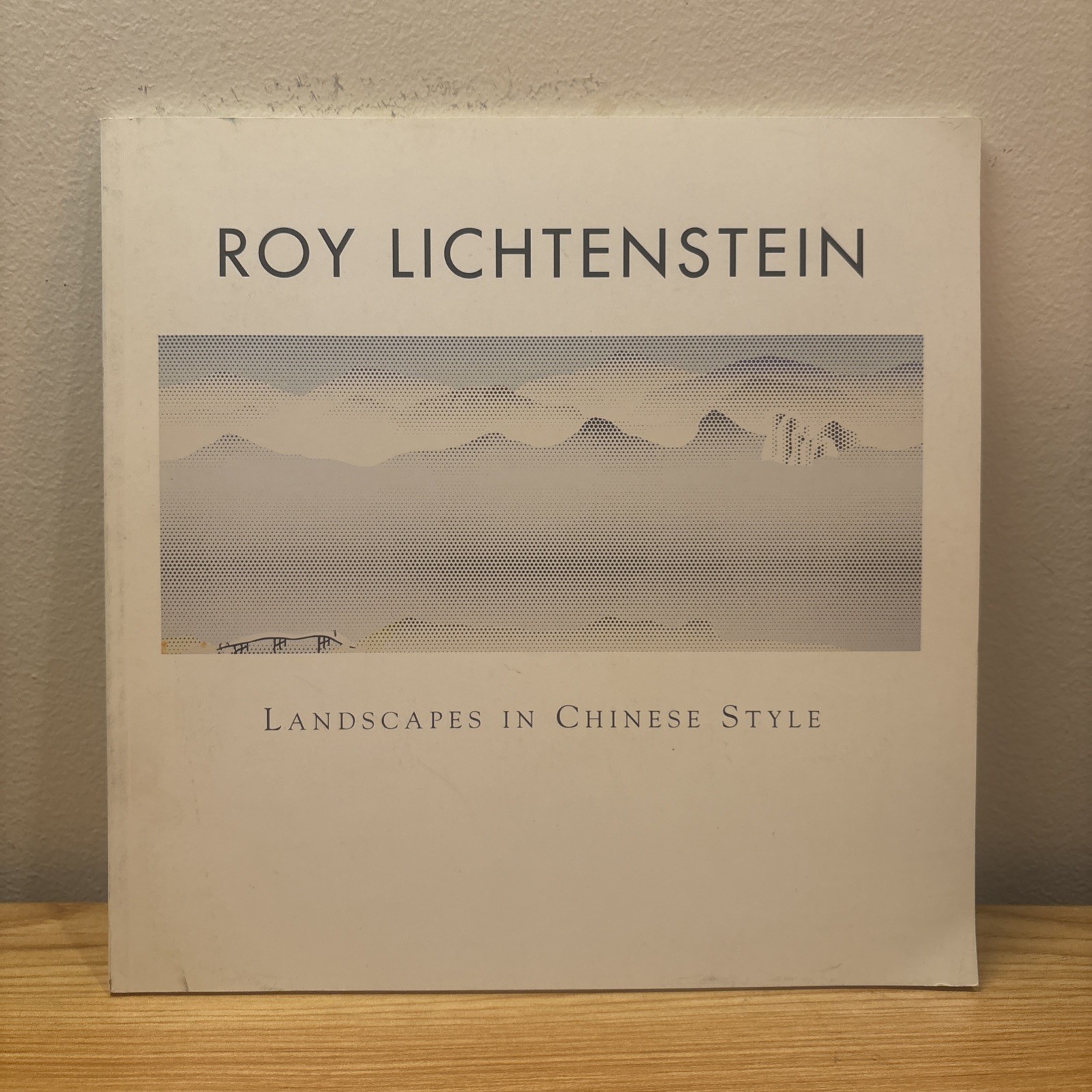 Roy Lichtenstein Landscapes In Chinese Style 1998 Book In English/Chinese