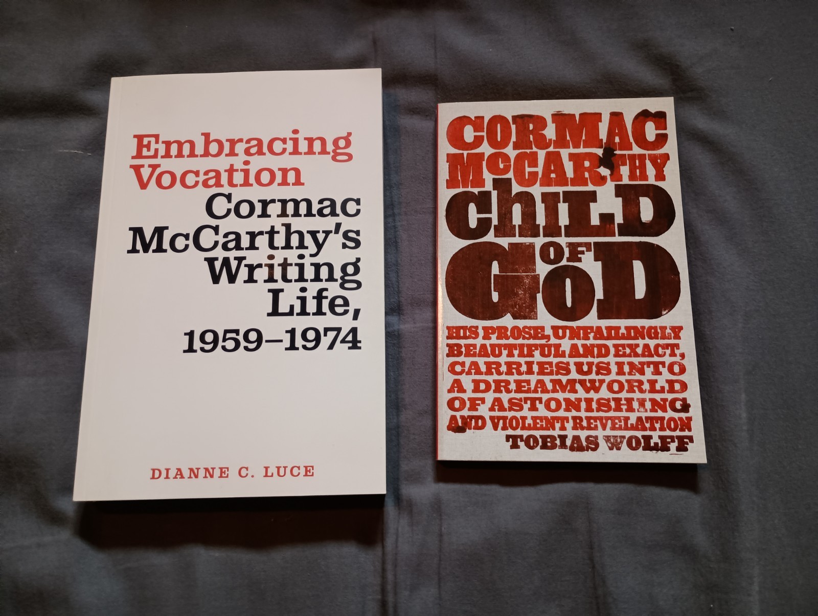 Cormac McCarthy Book Lot – Embracing Vocation, Border Trilogy, Outer Dark