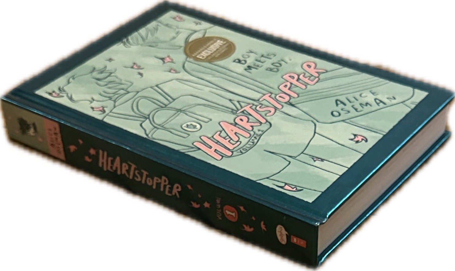 SIGNED Heartstopper: Volume 1 By Alice Oseman 2023 Hardcover AUTOGRAPHED New!