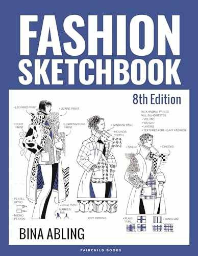 Fashion Sketchbook – Paperback, by Abling Bina – New