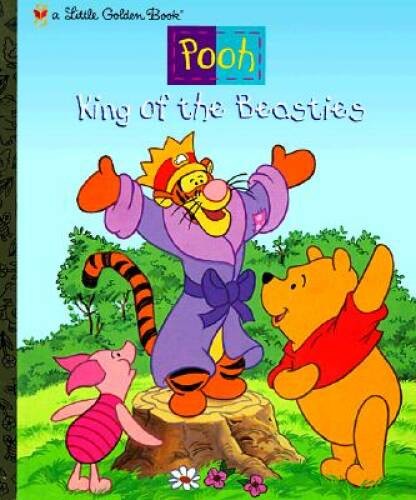 King of the Beasties (Pooh) (Little Golden Books) – Hardcover – GOOD