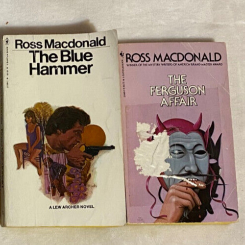 Lew Archer Ross Macdonald CHOOSE YOUR TITLE: 14 Paperback 1970-90s Very Good #5