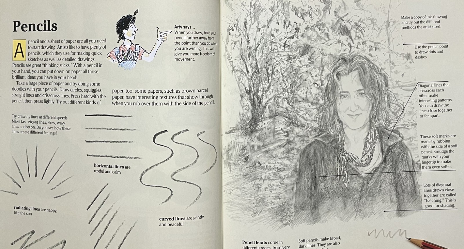 ART FOR CHILDREN: A STEP-BY-STEP GUIDE FOR THE YOUNG, Large Hardcover 270 pages