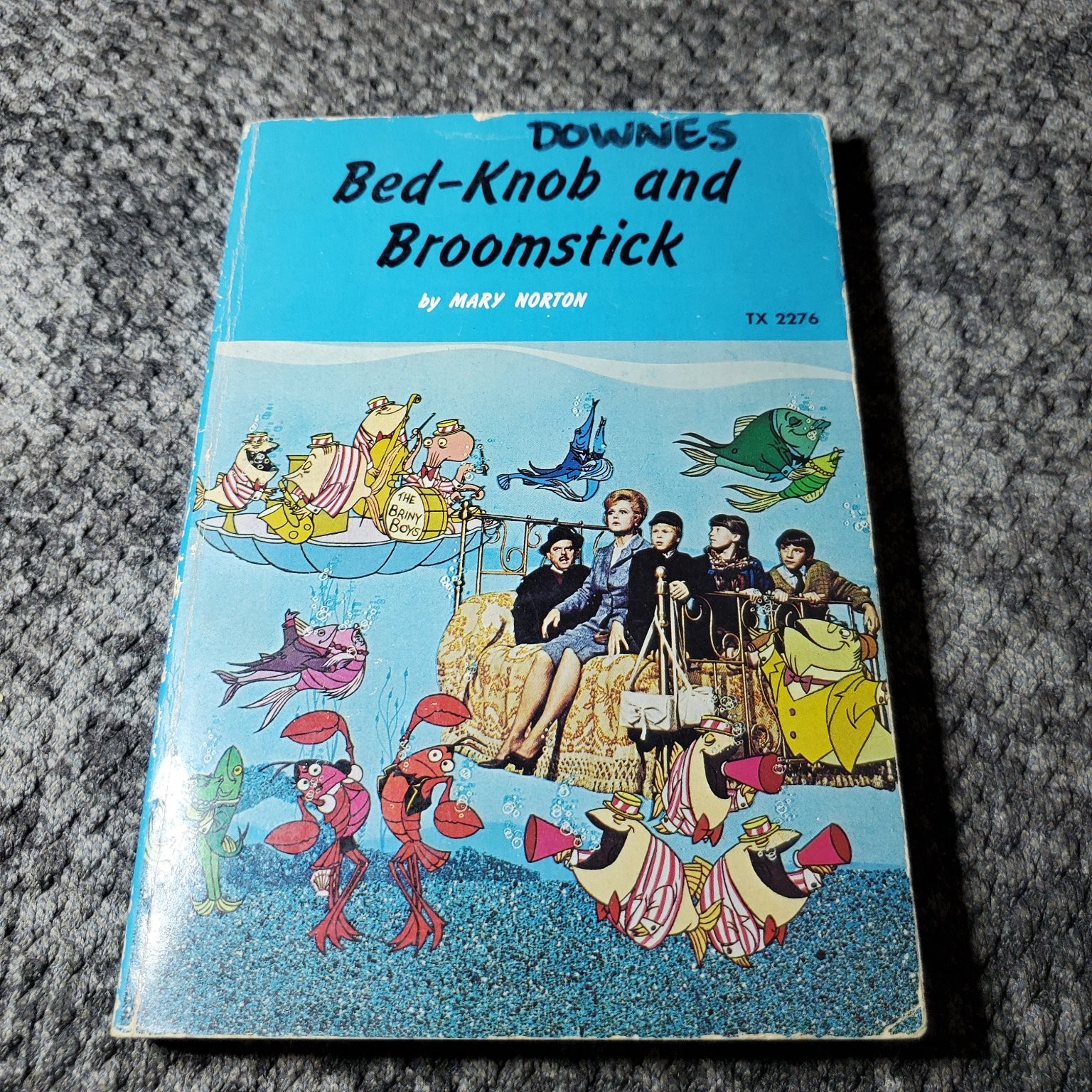 Bed-Knob and Broomstick Mary Norton 1971 Combined Edition Scholastic Fantasy