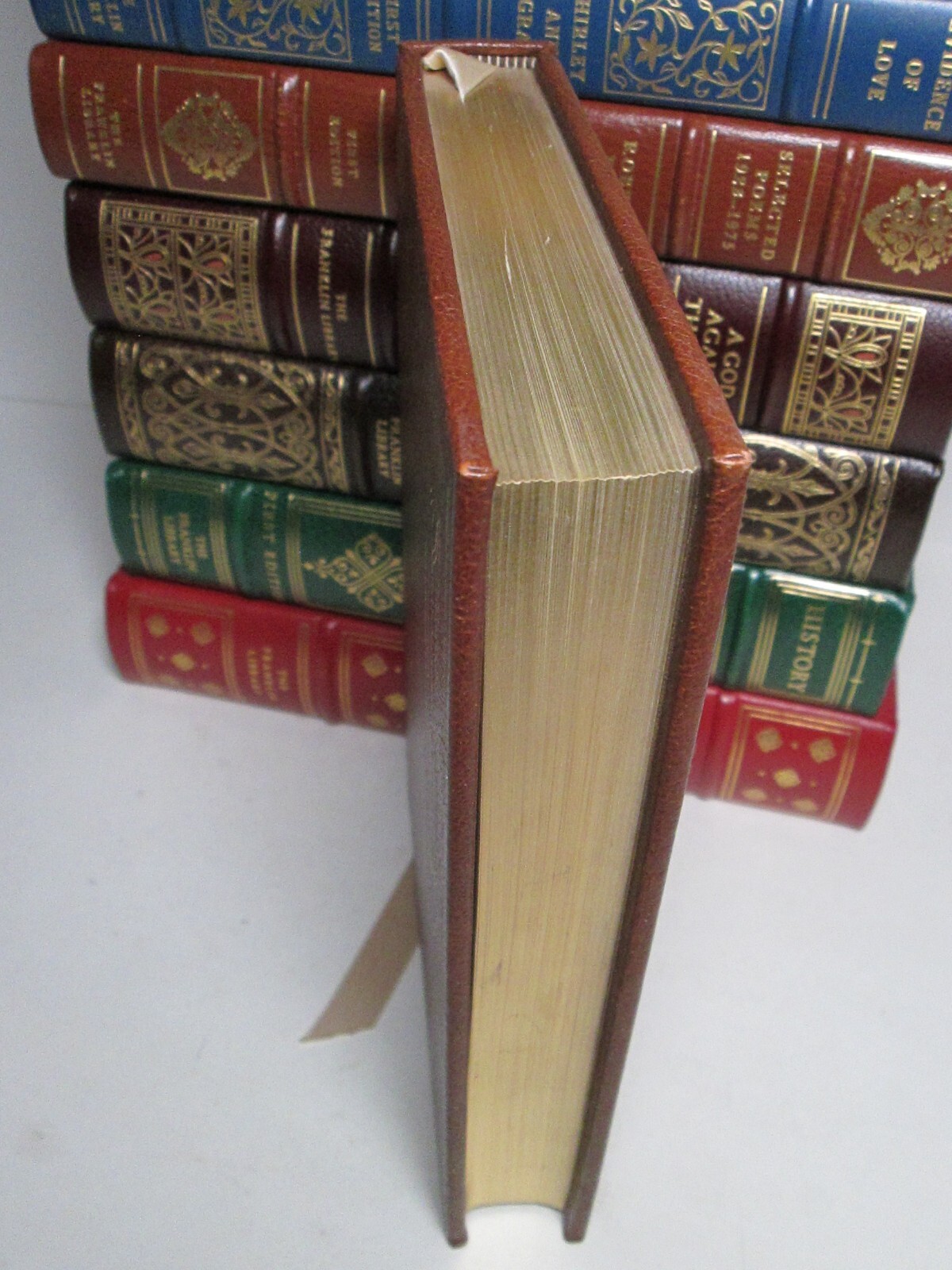 LOUIS AUCHINCLOSS The Winthrop Covenant Franklin Library Book Leather 1stEd 1976
