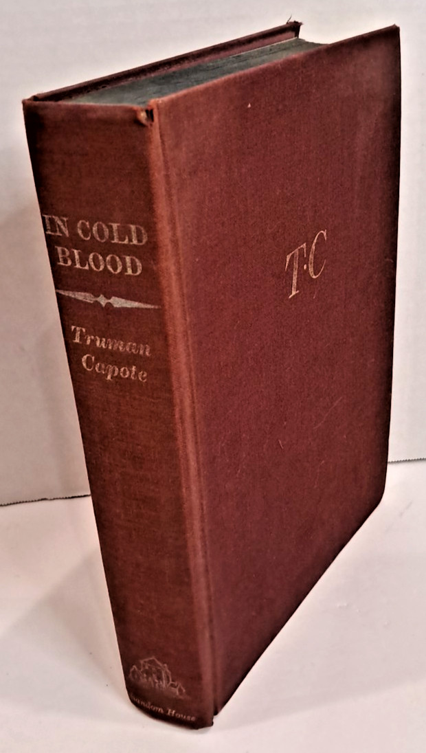 In Cold Blood by Truman Capote (1965) 1st Edition, 1st Printing Hardcover C4