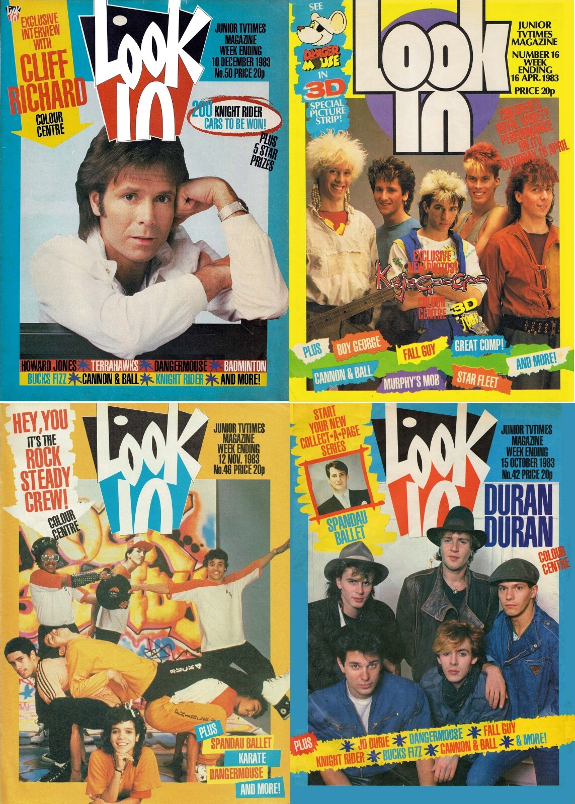 Look-In – United Kingdom Television Magazine V. 13 (1983) – 40 Old Issues on DVD