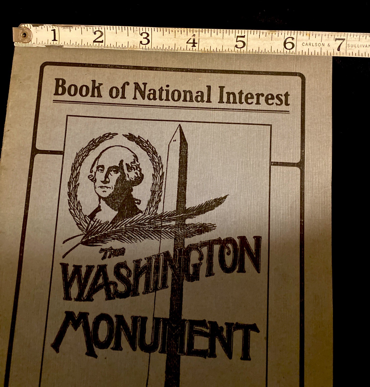 Original 1907 The Washington Monument Illustrated Guide And History 48 Pages