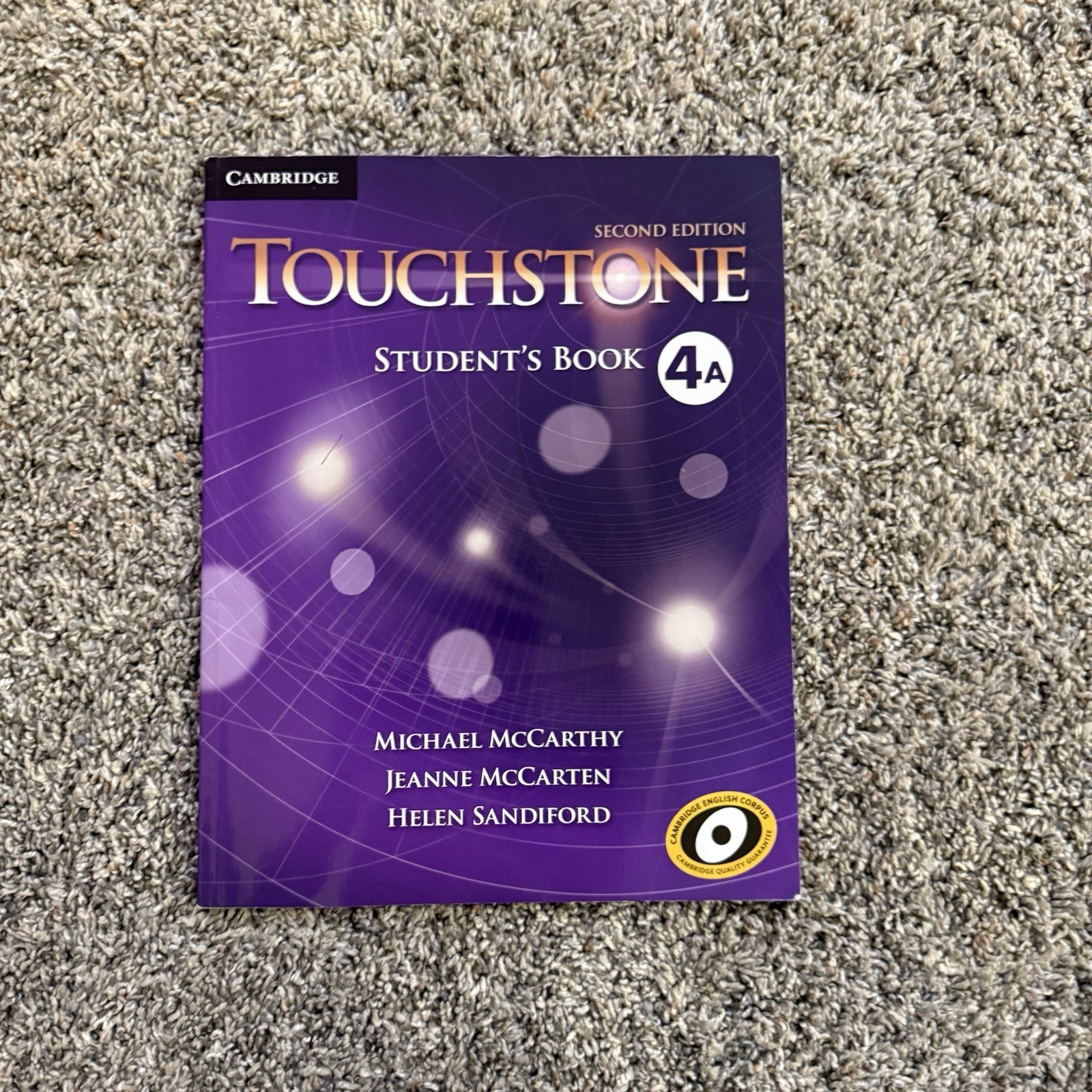 Touchstone Level 4 Student’s Book by McCarthy, Michael Pre Ownnes 10% Filled
