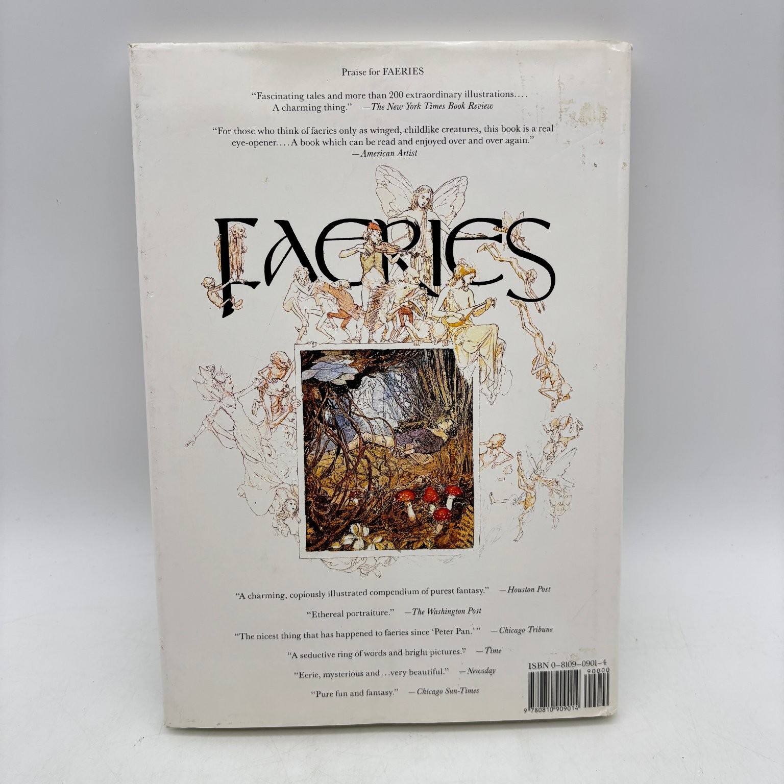 Faeries Brian Froud Alan Lee 1978 Illustrated Fantasy Art Book Harry N. Abrams