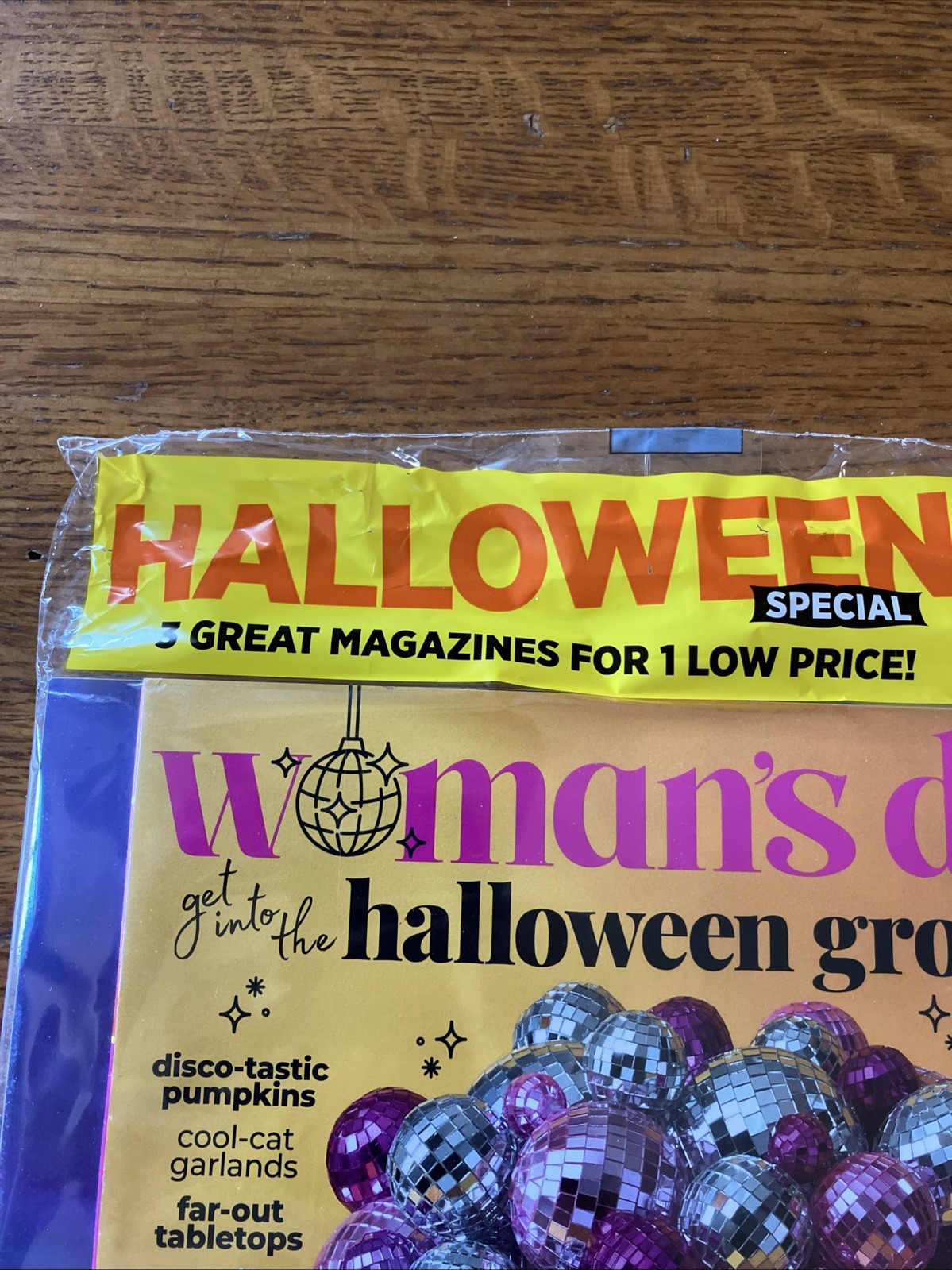 GOOD HOUSEKEEPING + Woman’s Day + Country Living 3 Great Magazines Halloween