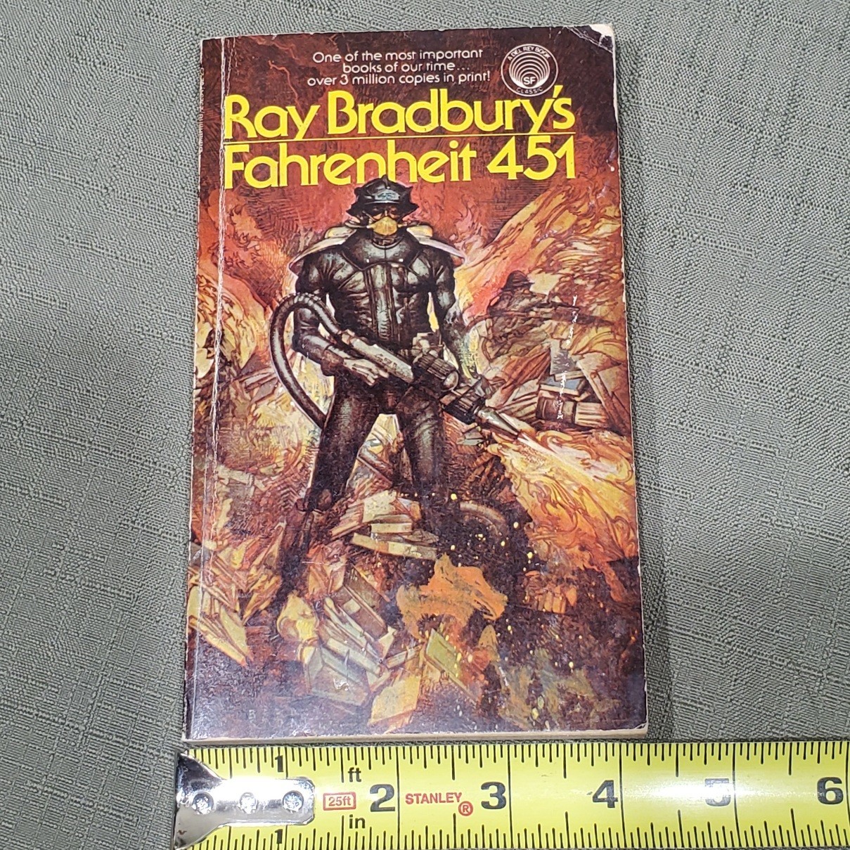 Vintage Fahrenheit 451 by Ray Bradbury Paperback 1979