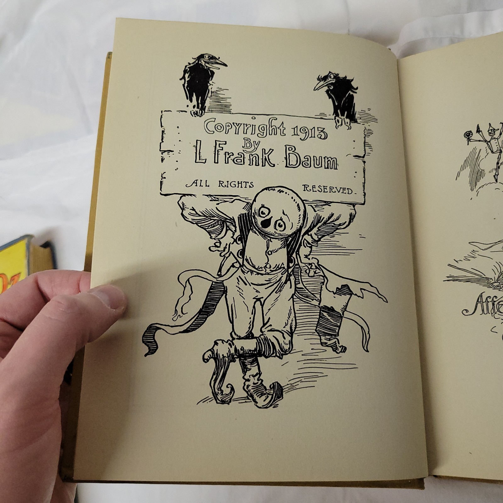 RARE lot of 6 Wizard of Oz Books 1913-1939 Baum land patchwork prince scarecrow!