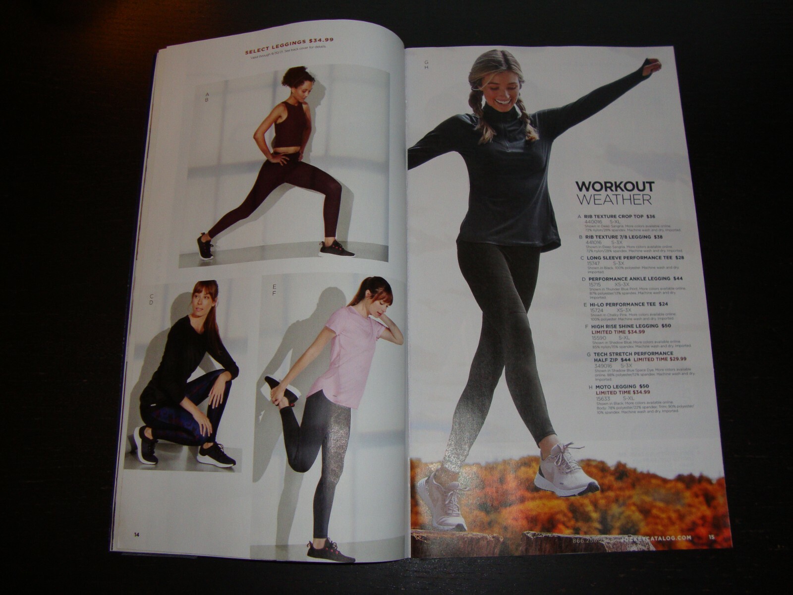 JOCKEY Underwear & Activewear CATALOG Fall 2021 – WOMEN MEN – 48 Pages