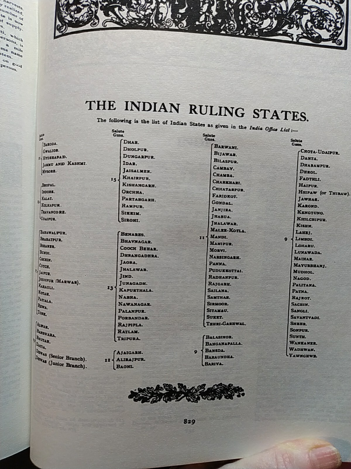 HISTORY SOUTH ASIA INDIAN STATES BIOGRAPHICAL HISTORICAL ADMINISTRATIVE SURVEY