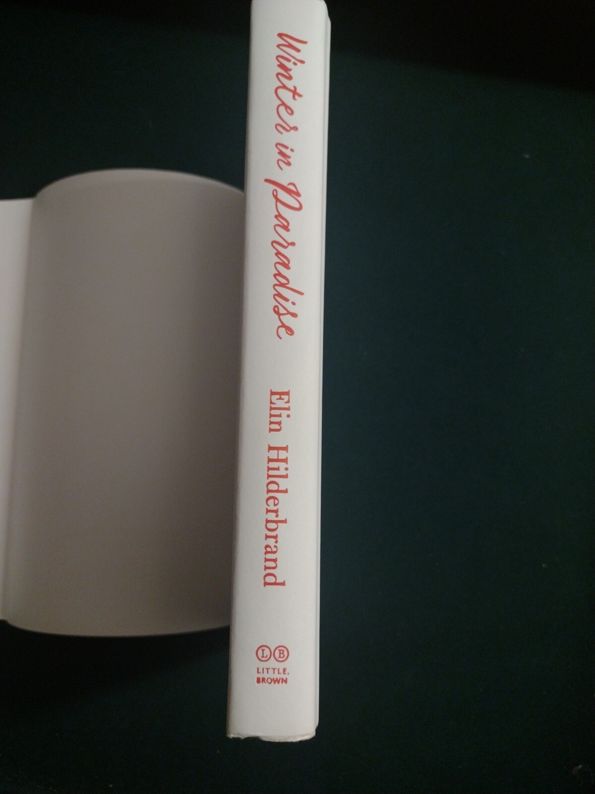 Winter in Paradise by Elin Hilderbrand (2018, HC) 1st Ed Signed & Inscribed