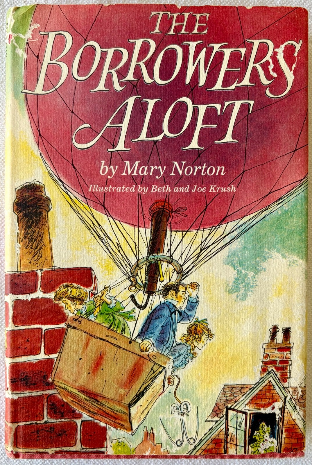 Mary Norton, The Borrowers Aloft, vintage hardcover edition (1961)