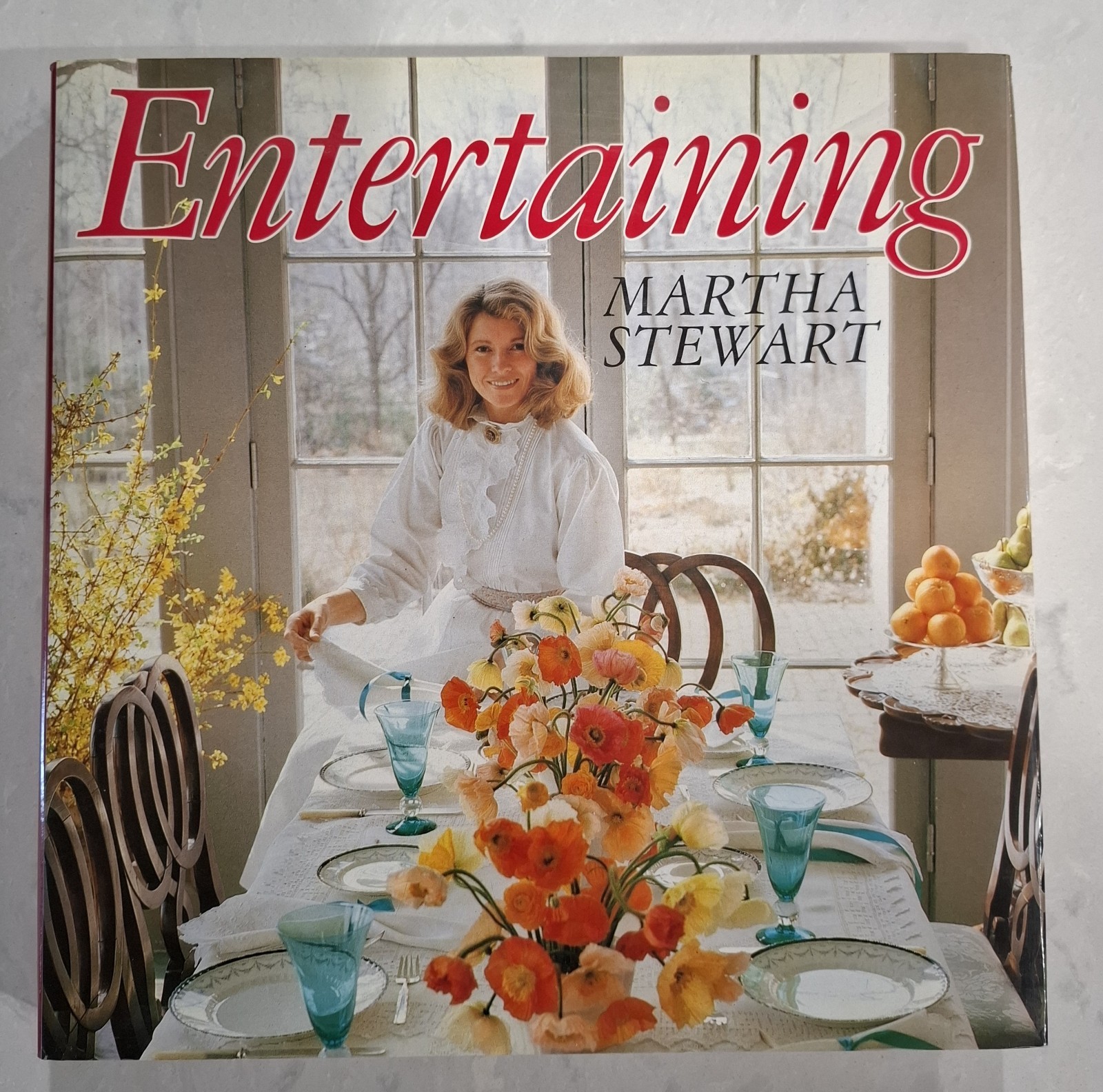 Martha Stewart Entertaining 1982 Vintage Hardcover Cookbook First Edition