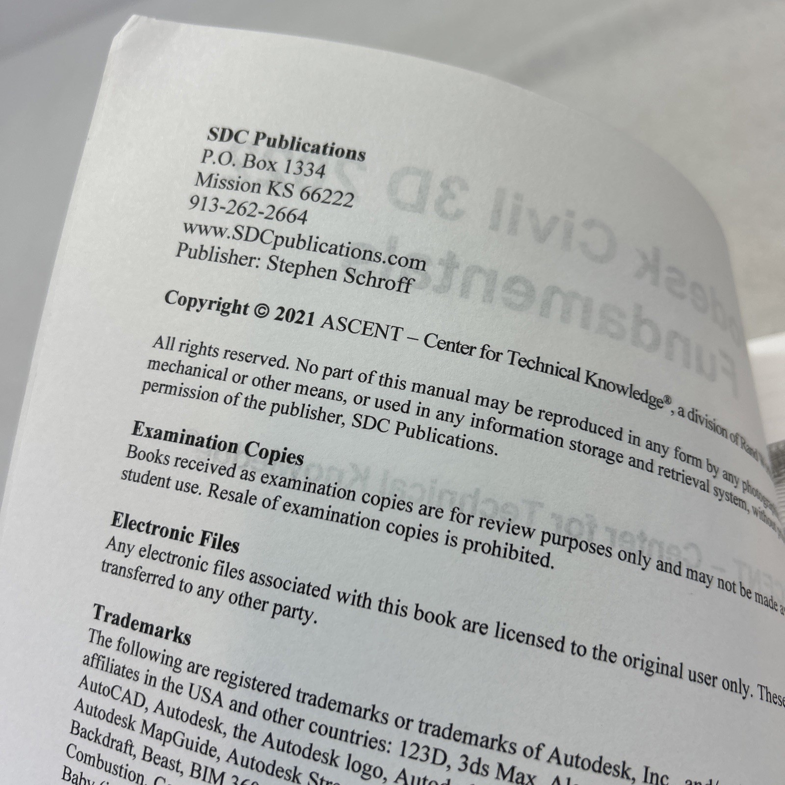 Civil 3D 2022 Fundamentals PB 2022